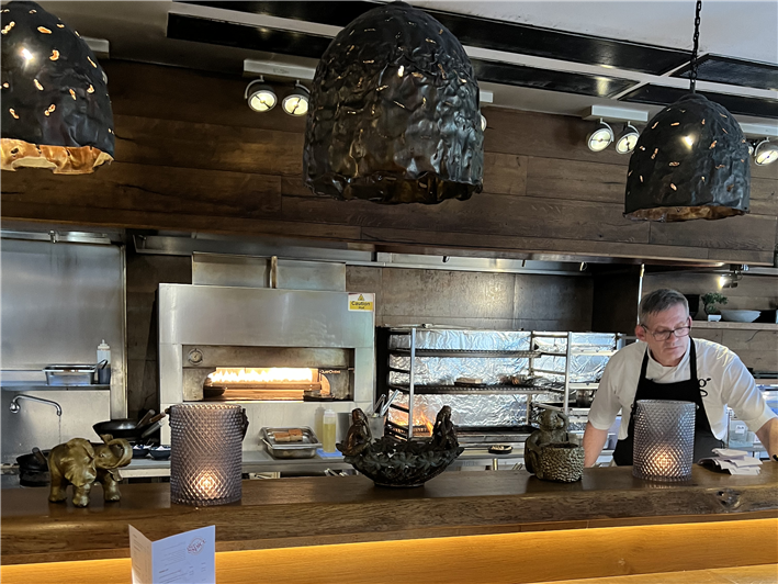 open kitchen